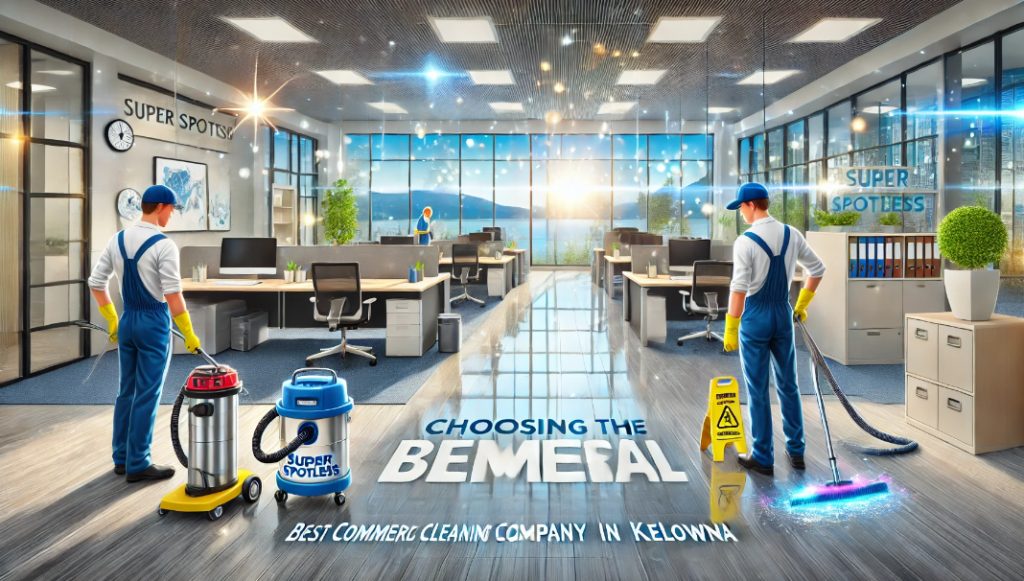 Choosing the Best Commercial Cleaning Company in Kelowna: Why Super Spotless is the Top Choice